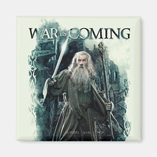Gandalf - Der Krieg kommt Magnet (Vorne)