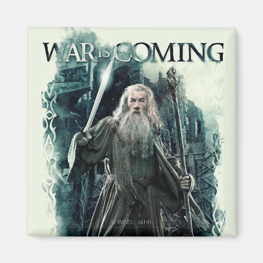 Gandalf - Der Krieg kommt Magnet (Vorne)