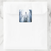 GANDALF™ Glowing Quadratischer Aufkleber (Tasche)