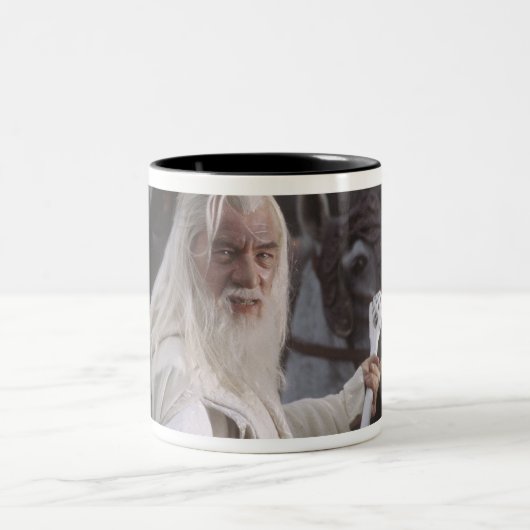 GANDALF™ hält Mitarbeiter Zweifarbige Tasse (Mittel)