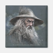 Gandalf Illustration Magnet (Vorne)