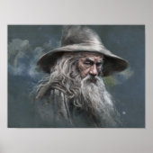 Gandalf Illustration Poster (Vorne)