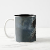 Gandalf Illustration Zweifarbige Tasse (Links)
