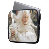 GANDALF™ Kampf mit Schwert Laptopschutzhülle (Vorderseite Links)
