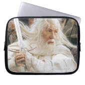 GANDALF™ Kampf mit Schwert Laptopschutzhülle (Vorderseite)