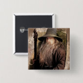 Gandalf mit Mitarbeitern Button (Vorne & Hinten)