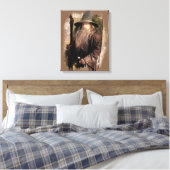 Gandalf mit Mitarbeitern Leinwanddruck (Insitu (Schlafzimmer))