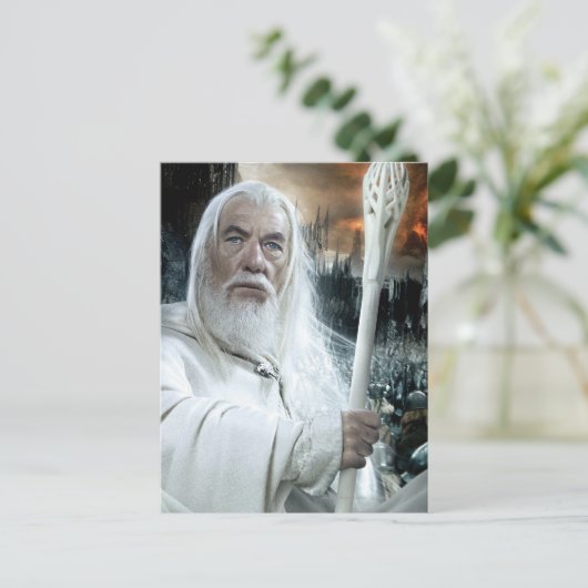 GANDALF™ mit Mitarbeitern Postkarte (Stehend Vorderseite)