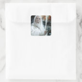 GANDALF™ mit Mitarbeitern Quadratischer Aufkleber (Tasche)
