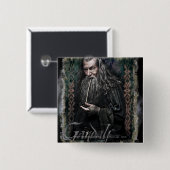 Gandalf mit Namen Button (Vorne & Hinten)