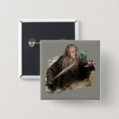 Gandalf mit Schwert Button (Vorne & Hinten)