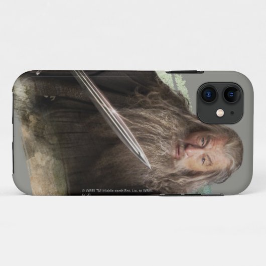 Gandalf mit Schwert Case-Mate iPhone Hülle (Rückseite (Horizontal))