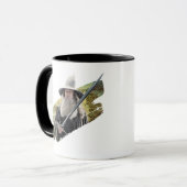 Gandalf mit Schwert grün Tasse (Vorderseite Links)