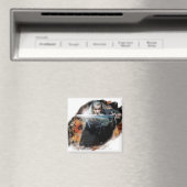 Gandalf mit Schwert in der Schlacht Magnet (In Situ (Geschirrspüler))