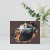 Gandalf mit Schwert in der Schlacht Postkarte (Stehend Vorderseite)