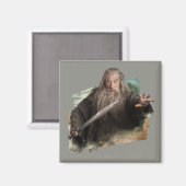 Gandalf mit Schwert Magnet (Vorderseite/Rückseite)