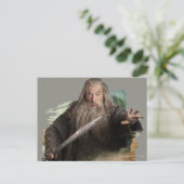 Gandalf mit Schwert Postkarte (Stehend Vorderseite)