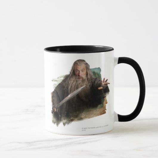 Gandalf mit Schwert Tasse (Rechts)