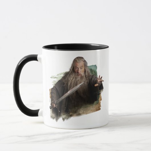 Gandalf mit Schwert Tasse (Links)