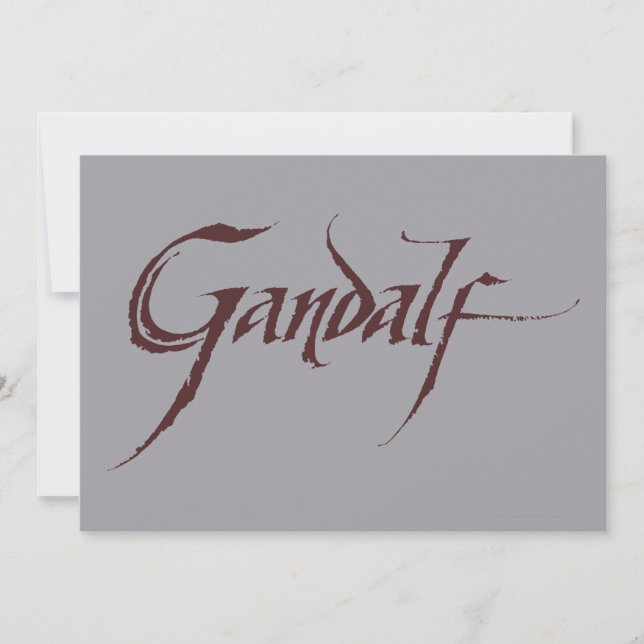 Gandalf Name Solid (Vorderseite)