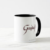 Gandalf Name Solid Tasse (VorderseiteRechts)