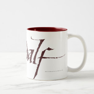 Gandalf Name Solid Zweifarbige Tasse