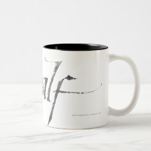 Gandalf Name Textured Zweifarbige Tasse