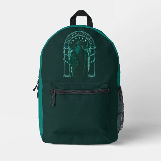 GANDALF™ "Speak Friend And Enter" Doors of Durin Bedruckter Rucksack (Vorderseite)