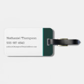 GANDALF™ "Speak Friend And Enter" Doors of Durin Gepäckanhänger (Rückseite horizontal)