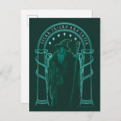 GANDALF™ "Speak Friend And Enter" Doors of Durin Postkarte (Vorne/Hinten)