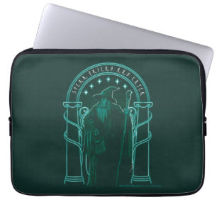 GANDALF™ "Sprich Freund und tritt ein" Türen von D Laptopschutzhülle