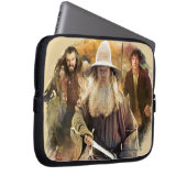 Gandalf, THORIN OAKENSHIELD™ & BILBO BAGGINS™ Laptopschutzhülle (Vorne Rechts)