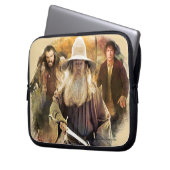 Gandalf, THORIN OAKENSHIELD™ & BILBO BAGGINS™ Laptopschutzhülle (Vorderseite Links)