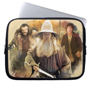 Gandalf, THORIN OAKENSHIELD™ & BILBO BAGGINS™ Laptopschutzhülle