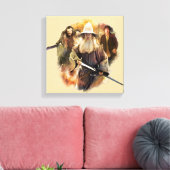 Gandalf, THORIN OAKENSHIELD™ & BILBO BAGGINS™ Leinwanddruck (Insitu (Wohnzimmer))