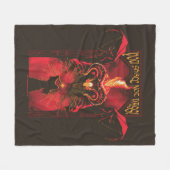 GANDALF™ Vs Balrog "Du sollst nicht passieren" Gra Fleecedecke (Vorderseite (Horizontal))