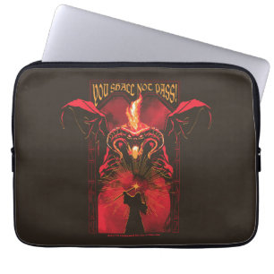 GANDALF™ Vs Balrog "Du sollst nicht passieren" Gra Laptopschutzhülle