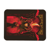 GANDALF™ Vs Balrog "Du sollst nicht passieren" Gra Magnet (Horizontal)
