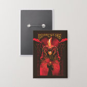 GANDALF™ Vs Balrog "You Shall Not Pass" Graphic Button (Vorderseite/Rückseite)