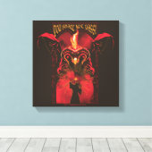 GANDALF™ Vs Balrog "You Shall Not Pass" Graphic Leinwanddruck (Insitu (Holzboden))