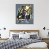 Gandalf With Staff And Sword Leinwanddruck (Insitu (Schlafzimmer))