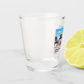 Gandantegchinlen-Kloster, Ulaanbaatar, Mongolei Schnapsglas (Links)