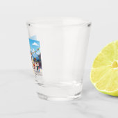 Gandantegchinlen-Kloster, Ulaanbaatar, Mongolei Schnapsglas (Rechts)