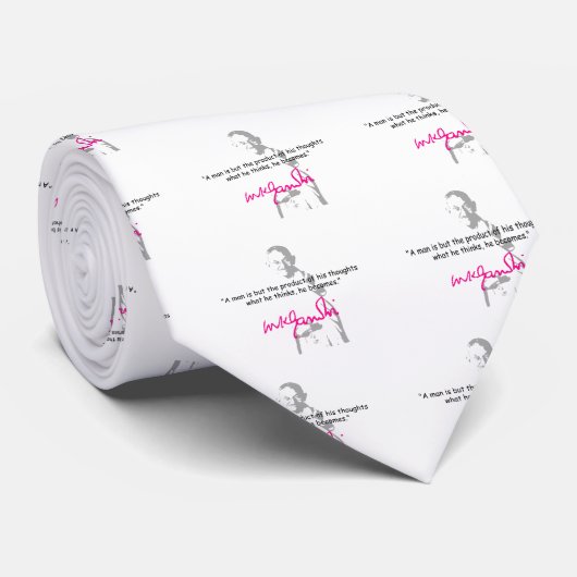 gandhi 2 krawatte (Gerollt)