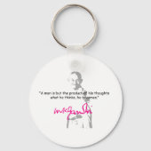 Gandhi 2 schlüsselanhänger (Vorderseite)