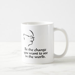 Gandhi - Änderung Kaffeetasse