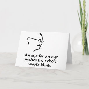Gandhi - Blind Karte