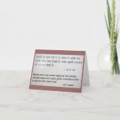 Gandhi (Bücher) Note Card Karte (Vorderseite)