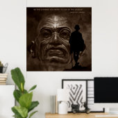 GANDHI - change... Poster (Heimbüro)