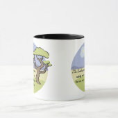 Gandhi Erdzitat Tasse (Zentrum)